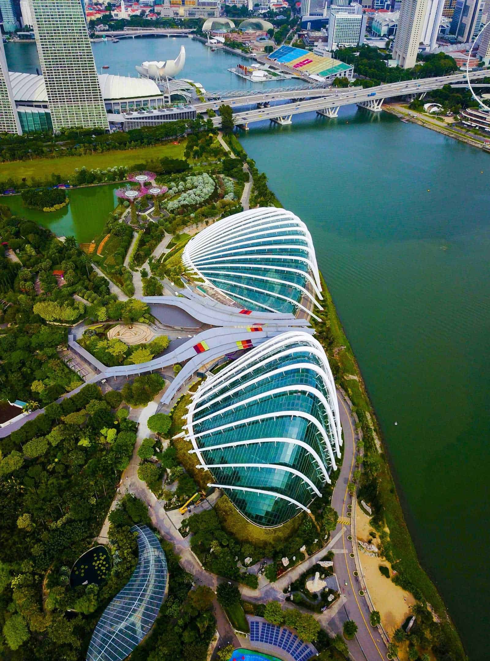 Singapore Flower Dome; Gardens By The Bay