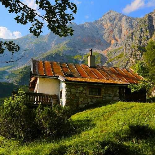 Alpine cabin, Austria