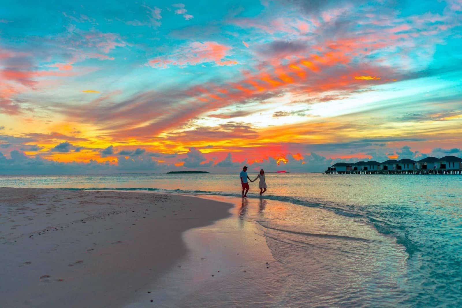 Walk With Your Love on the Beach