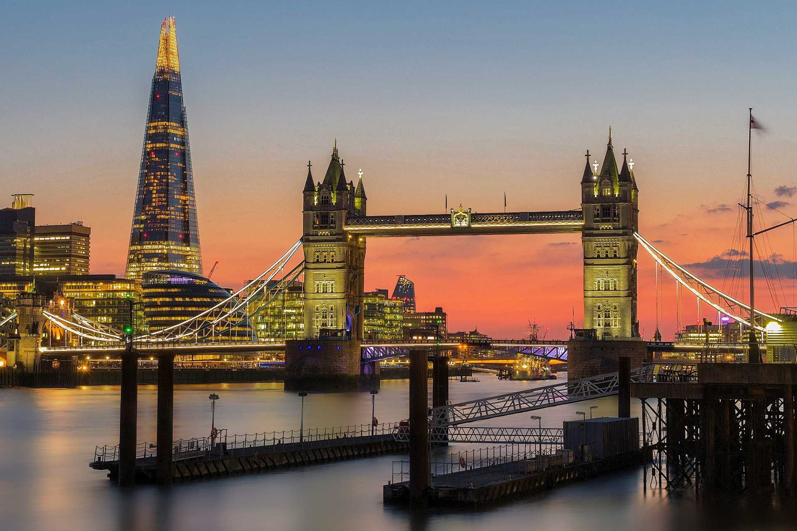Tower Bridge in London