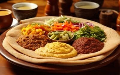 Savory Ethiopian Injera and Lentils Recipe Unleashed