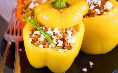 Spice Up Dinner with Turkish Stuffed Peppers Recipe