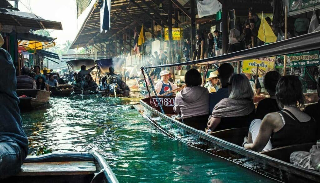 Thailand's Floating Markets - POV