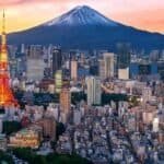 Mount Fuji, Tokyo Cityscape